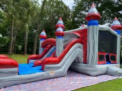 IMG 2129 1678837953 Titanium Dual Bounce House W/Slide Combo