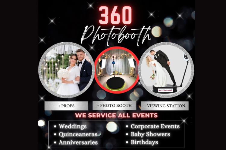 360 Photo Booth rentals in Marion Oaks, FL: Perfect for weddings and parties.